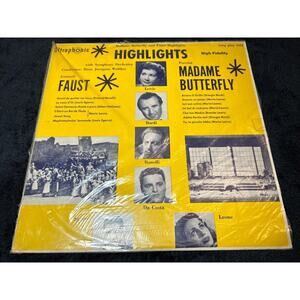 Charles Gounod, Giacomo Puccini - Madame Butterfly LP Comp Vinyl Scha 1616